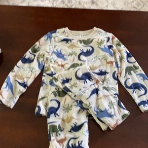 Fleece Dinosaur pajamas